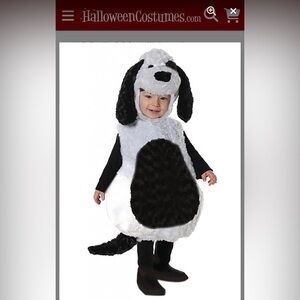 Toddler Puppy Costume 2T-4T